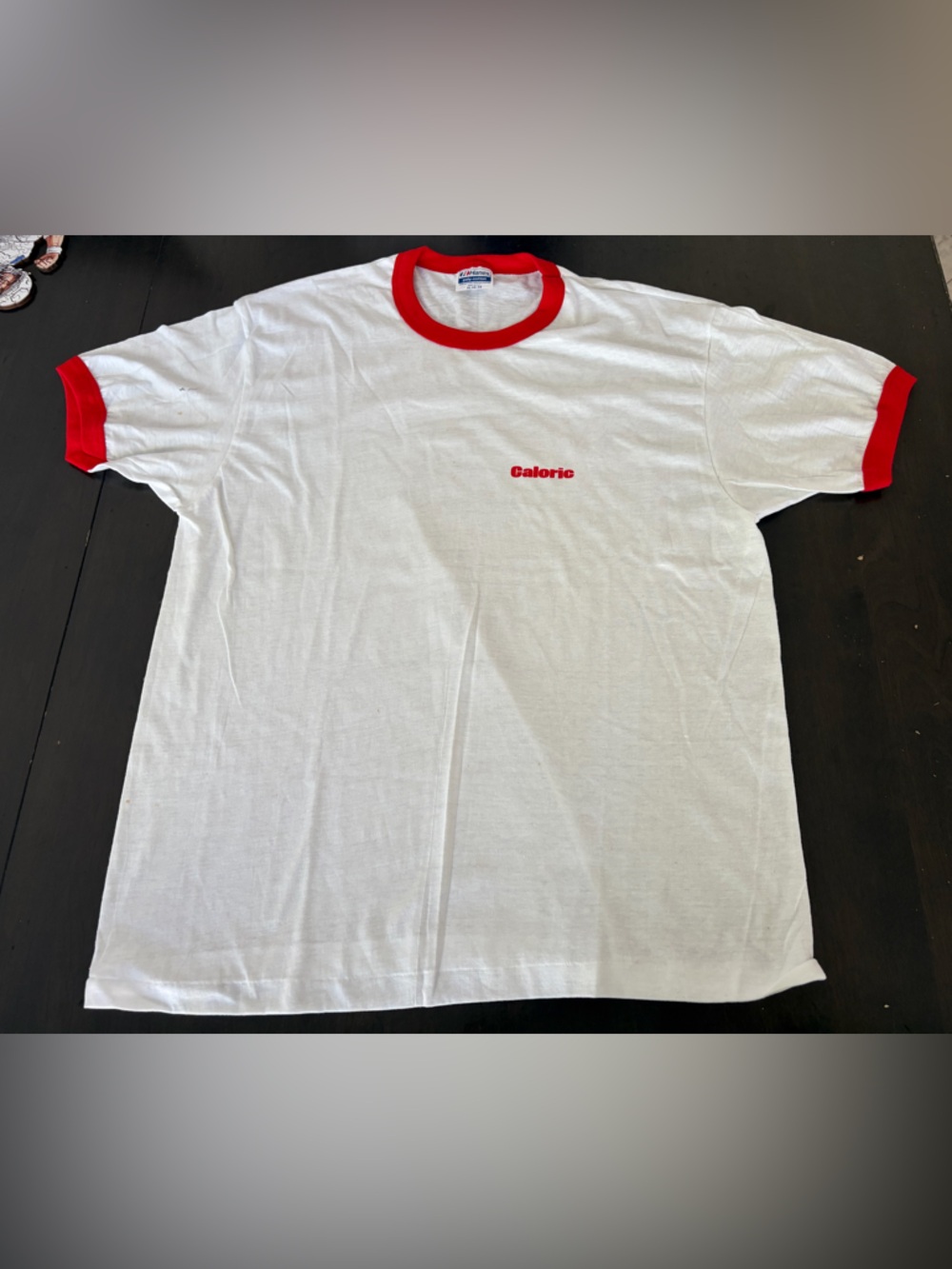 Vintage 70s 80s Hanes Ringer T-shirt XL